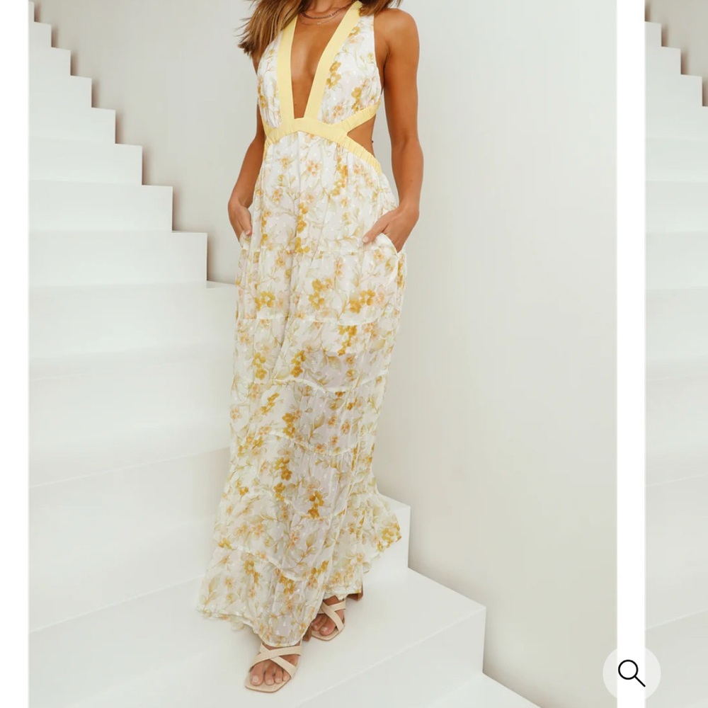 Hello Molly - Yellow Dress - Size M